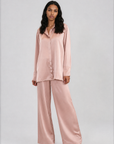 STUDIO SHIRT & TROUSER - DUSTY PINK