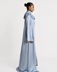 STUDIO SLIT SLEEVE ABAYA - DAWN BLUE