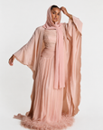 CASCADE ABAYA POWDER PINK (Pre-Order)