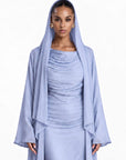 Chiffon Sheila Powder Blue