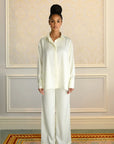 STUDIO SHIRT & TROUSER - CREAM