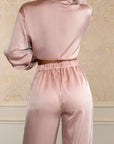 STUDIO SHIRT & TROUSER - DUSTY PINK