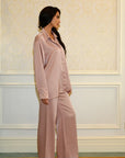 STUDIO SHIRT & TROUSER - DUSTY PINK