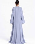 Luma Silk Abaya Powder Blue