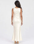 Ruya Cowl Dress Cream