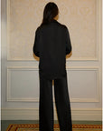 STUDIO SHIRT & TROUSER - BLACK