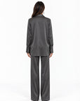 Relaxed Shirt & Pant - Charcoal