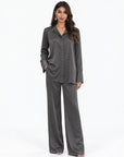 Relaxed Shirt & Pant - Charcoal