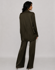 Relaxed Shirt & Pant - Olive Green