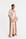 FEATHER SLEEVE ABAYA - DUSTY PINK