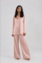 STUDIO SHIRT &amp; TROUSER - DUSTY PINK