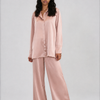 STUDIO SHIRT & TROUSER - DUSTY PINK