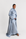 STUDIO SLIT SLEEVE ABAYA - DAWN BLUE
