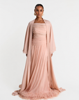 CASCADE ABAYA POWDER PINK (Pre-Order)
