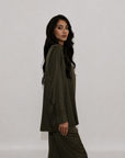Relaxed Shirt & Pant - Olive Green