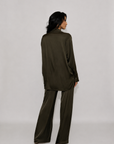 Relaxed Shirt & Pant - Olive Green