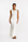 HIGH COWL NECK MAXI DRESS - CREAM