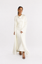 STUDIO SLIT SLEEVE ABAYA - CREAM