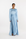 SLIT SLEEVE ABAYA - BLUE