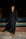STUDIO SLIT SLEEVE ABAYA - BLACK