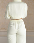 STUDIO SHIRT & TROUSER - CREAM