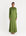 ELAILA LACE UP BACK MAXI DRESS - GREEN