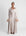 FEATHER SLEEVE ABAYA - CHAMPAGNE