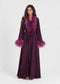 Ophélia Abaya Mulberry