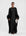 FEATHER KAFTAN BLACK