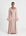 FEATHER SLEEVE ABAYA DUSTY PINK
