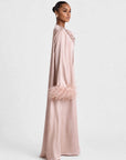 Galia Abaya Dusty Pink
