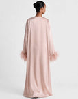 Galia Abaya Dusty Pink