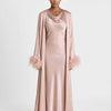Galia Abaya Dusty Pink