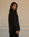 STUDIO SHIRT & TROUSER - BLACK