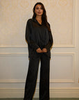 STUDIO SHIRT & TROUSER - BLACK