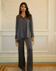 RELAXED SHIRT & PANT - CHARCOAL