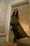 SLIT SLEEVE ABAYA - OLIVE GREEN
