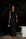 STUDIO RUYA COWL NECK MAXI DRESS - BLACK