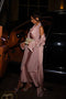 STUDIO SLIT SLEEVE ABAYA - DUSTY PINK