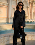 STUDIO SHIRT & TROUSER - BLACK