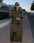 RELAXED SHIRT & PANT - OLIVE GREEN