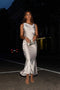 STUDIO RUYA COWL NECK MAXI DRESS - CHAMPAGNE