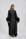 FEATHER KAFTAN - BLACK
