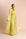 SLIT SLEEVE ABAYA LIME