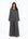 Slit Sleeve Abaya - Charcoal