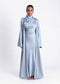 Studio Slit Sleeve Abaya - Dawn Blue