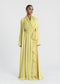Slit Sleeve Abaya Lime