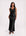 RUYA COWL DRESS BLACK