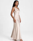 Ruya Cowl Dress Champagne