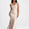 Ruya Cowl Dress Champagne